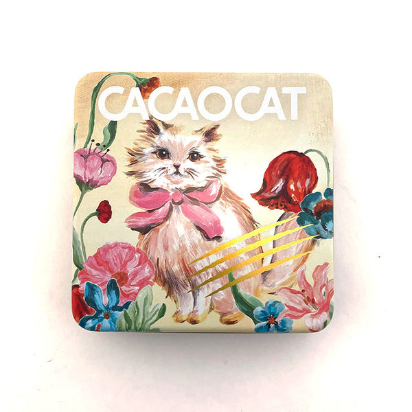 【COOL EMS】CACAOCAT 巧克力球 貓咪花花鐵罐 8個入