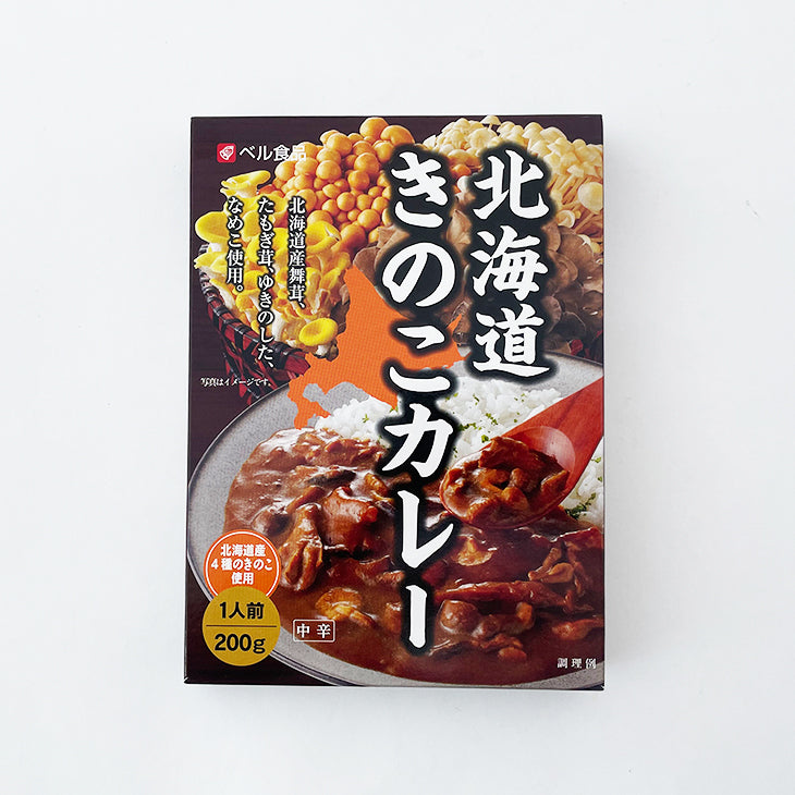<咖哩>ベル食品 北海道產4種菇咖哩