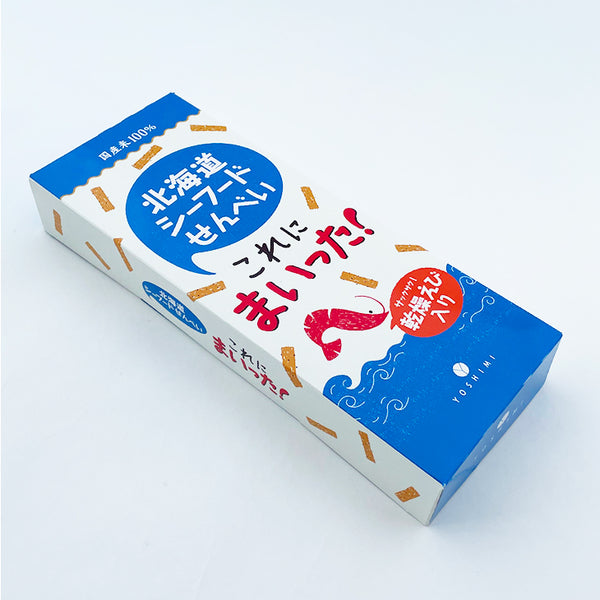 YOSHIMI 北海道海鮮仙貝 瘦不了的美味 (盒裝/18g×6袋裝)