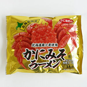 <拉麵>北海道限定 螃蟹味噌拉麵